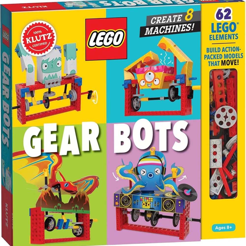 NWOT Klutz Lego Gear Bots